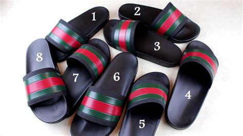 fake gucci filp flops|gucci slides cheap real.